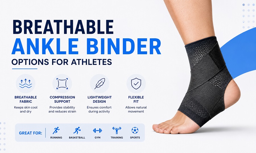 Breathable Ankle Binder Options for Athletes Breathable Ankle Binder Options for Athletes
